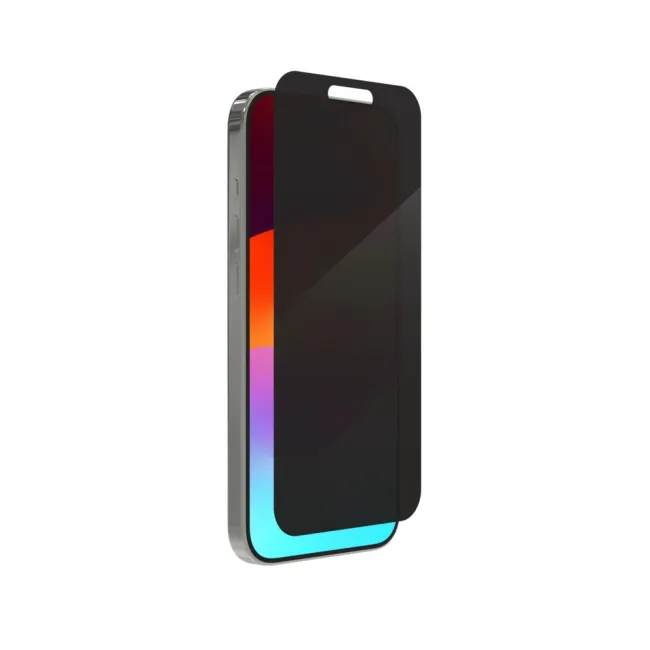 ZAGG InvisibleShield Glass Elite Privacy Protector for iPhone 15 Pro